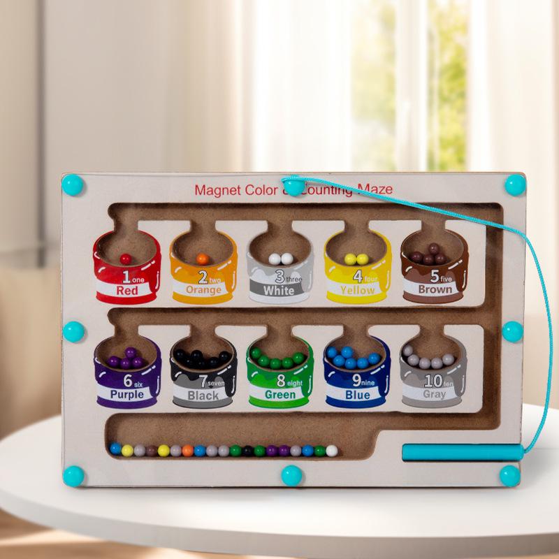 

Magnetic Color Sorting Maze Board for Early Childhood Education