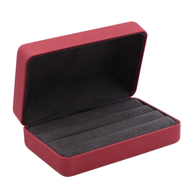 Stylish Rings Case for Safe Storage and Display Jewelry Accessory for Home Travel and Jewelry Stores Daily Casual Use