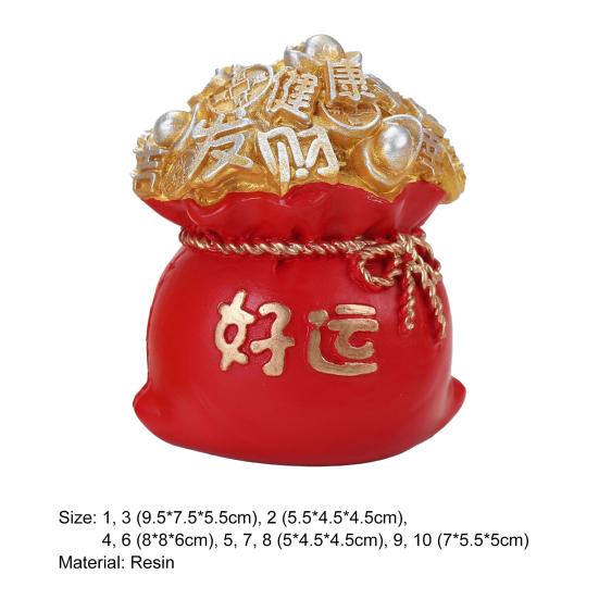 Shaking Head Tiger Creative Funny Posture Mini Useful Adorable Micro Landscaping for Truck