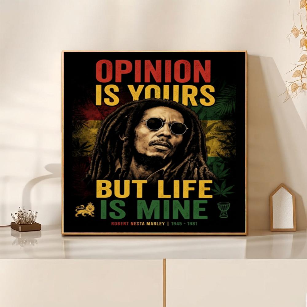 Bob Marley Reggae 5D Diy Diamond Paintings Mosaic Wall Round Diamond Art Painting Kits Embroidery Crystal Accessories Frameless