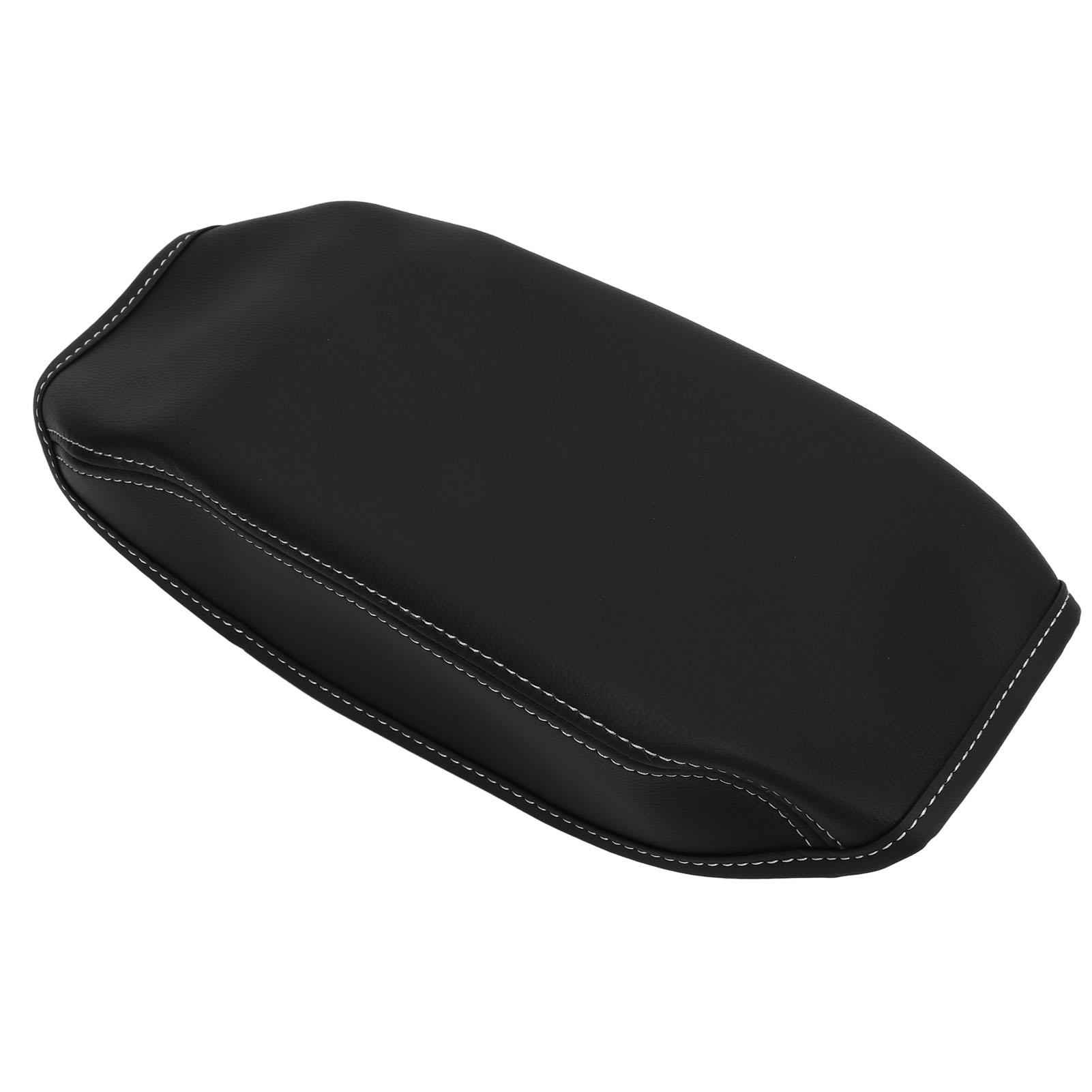 

Накладка на центральную консоль Черная Суперволокно Поддержка подлокотника Подкладка для локтя Замена для Subaru Forester 2019 по 2023 Черный