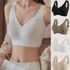 European Size Women's Plus Size Seamless Bras Push Up Bras for Large Breasts Maillard Colored Tank Top Underwear