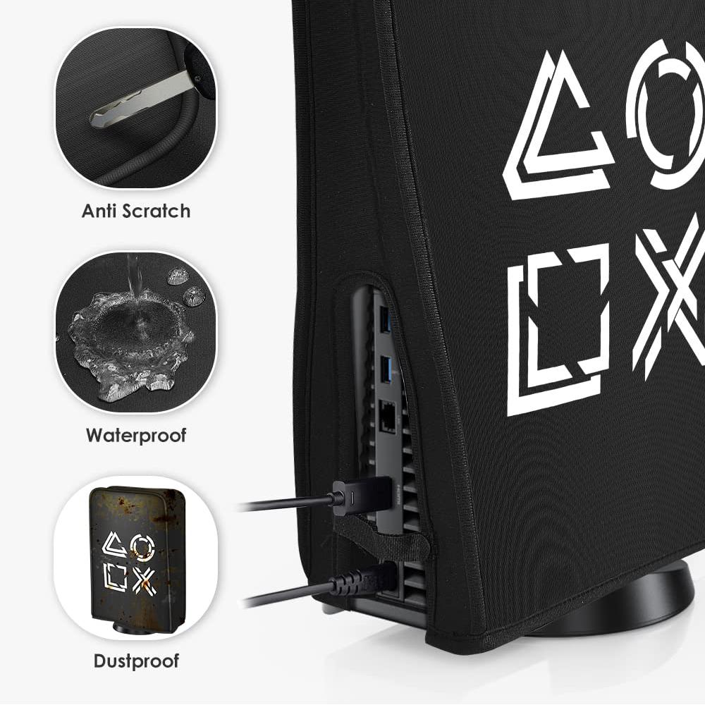 Washable Dust Cover Bag Protection Case for PlayStation 5 PS5 Accessories