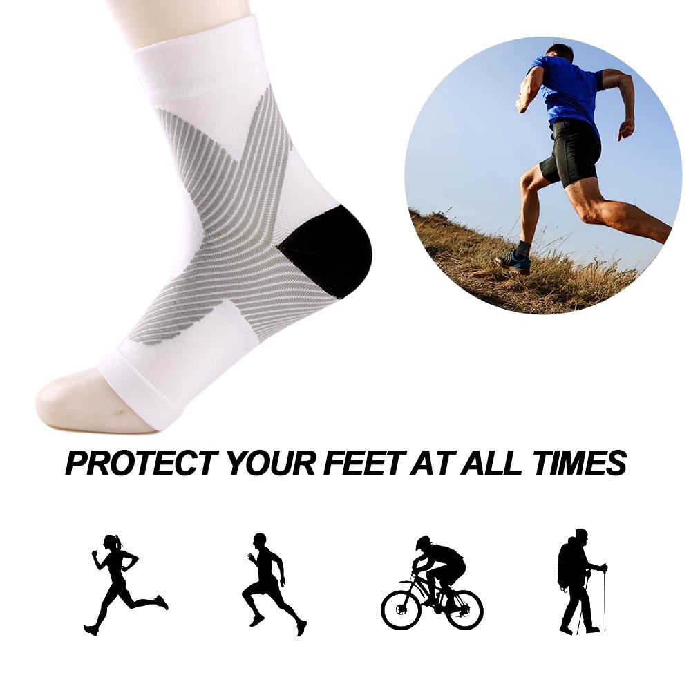 1 Pair Compression Socks for Women Ankle Brace Support Neuropathy Soothe Socks, Nano Soothesocks for Men Women