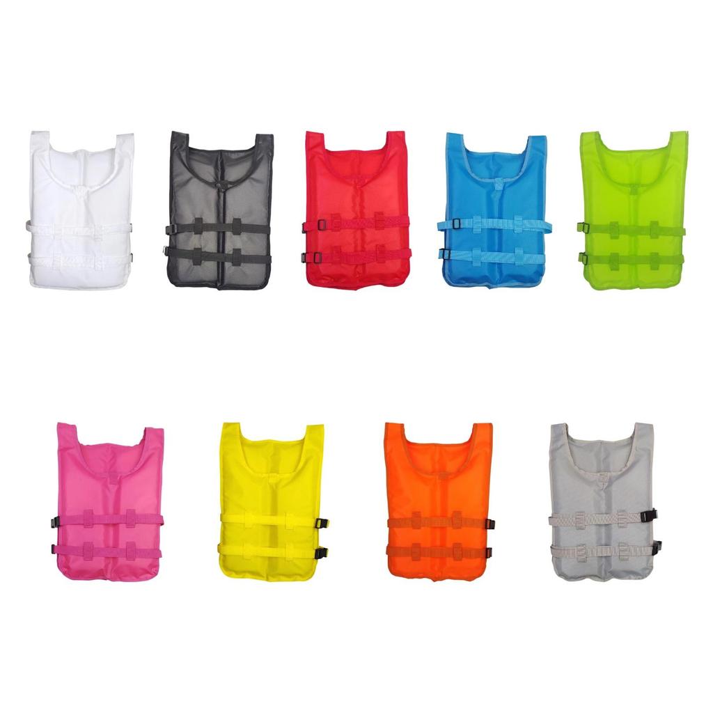 Life Jacket Breathable Adjustable Straps Buoyancy Vest Waistcoat Swim Vest for Rafting Fishing Drifting Water Sports Canoeing
