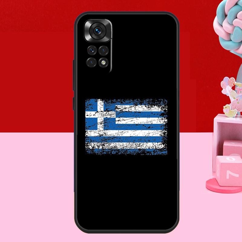 Greece Greek National Flag Case For Xiaomi Redmi Note 11 10 12 13 14 15 Pro Plus Redmi 15 C 14C 10C 12C 13C Soft Cover