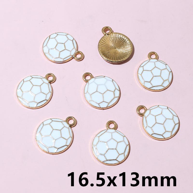 20pcs 14.5x12mm Enamel Double Side Heart Charms Pendant DIY Jewelry Making Accessories Findings for Bracelet Earrings Keychains