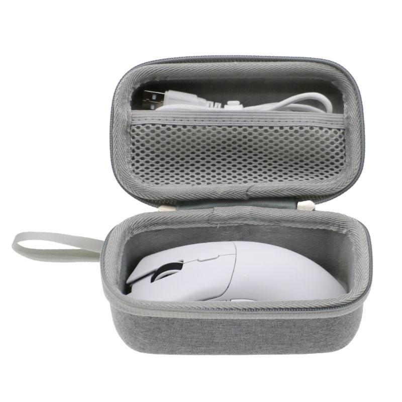 Ergonomiczna torba na mysz  dla myszy Attack Shark R1 Ochronna osłona z paskiem do noszenia Siatkowa kieszeń Dla entuzjastów gier