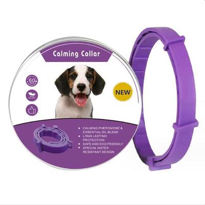 Gray Calming Collar for Dogs and Cats - Soothes Anxiety and Provides Relaxation