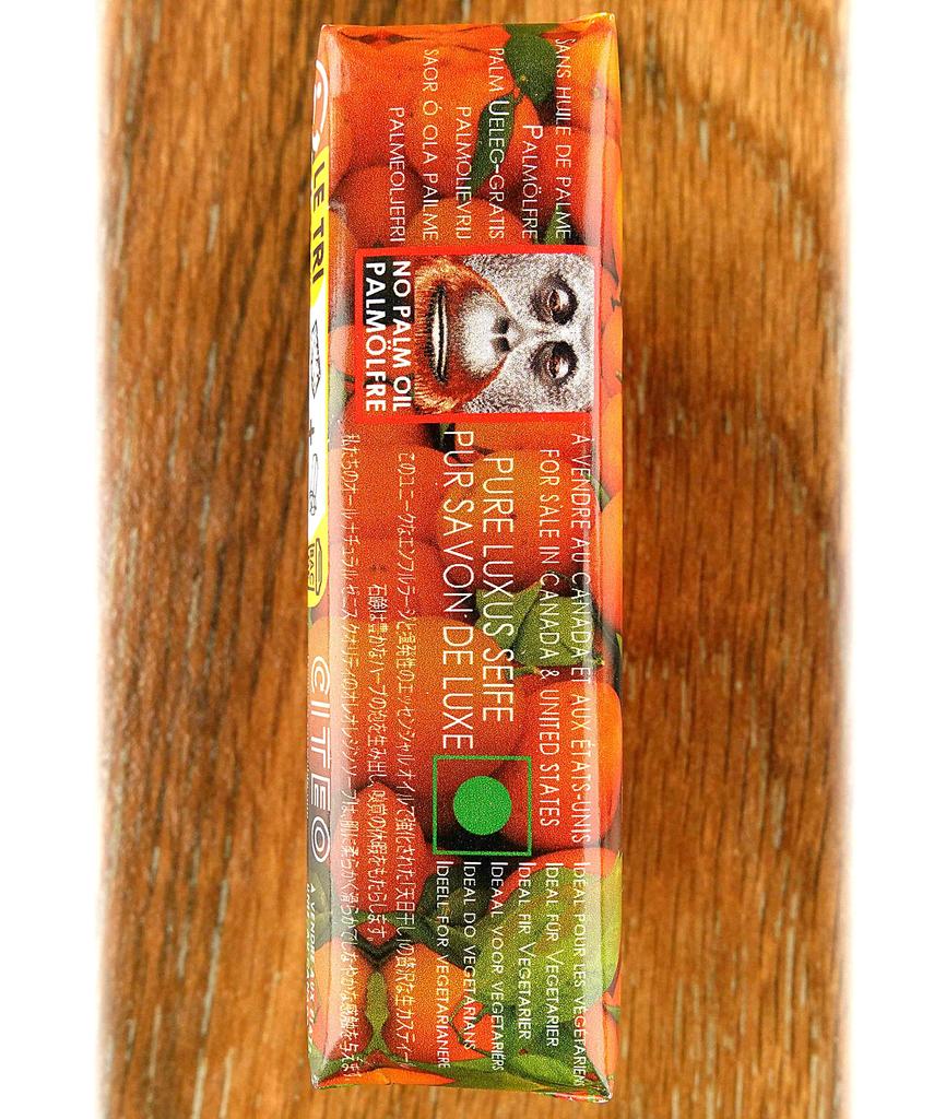 Doğal Portakal, Trabzon Hurması ve Kafur Yağlı Nemlendirici Bitkisel Sabun | Lüks Organik Sabun | Kuru ciltler ve Yağlı Ciltler için