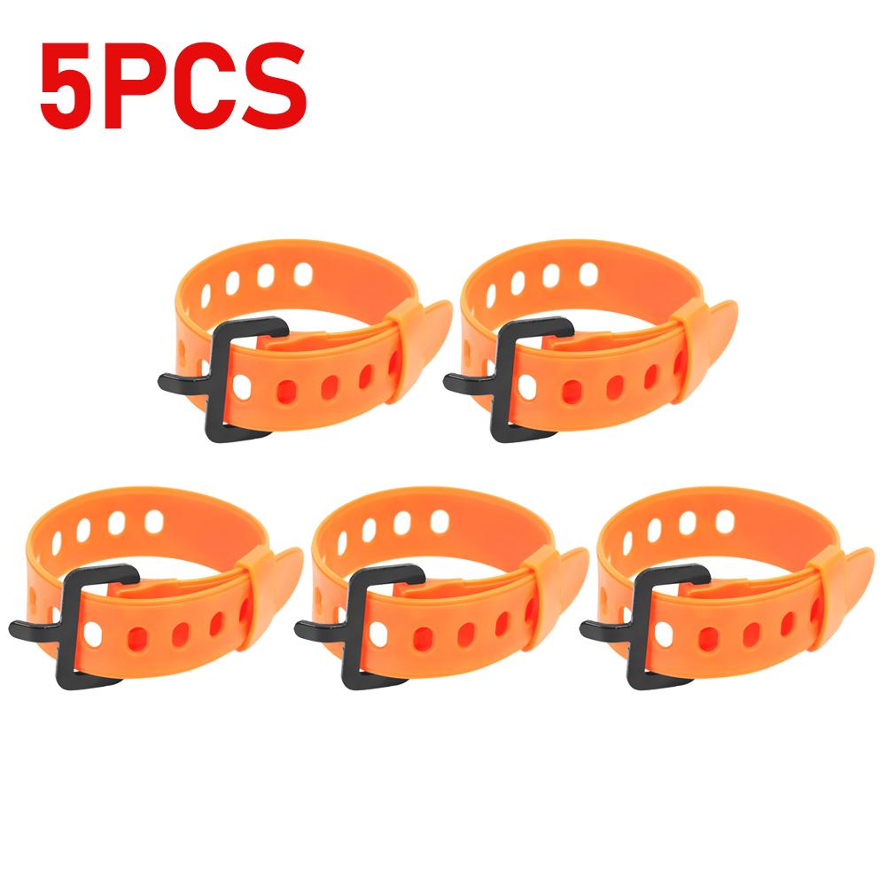 1-10PCS Travel Tied Belt Durable Rubber Cargo Tie Down Luggage Lash Belt Strap Adjustable Wire Cable Tie No Slip Off Cable Tie