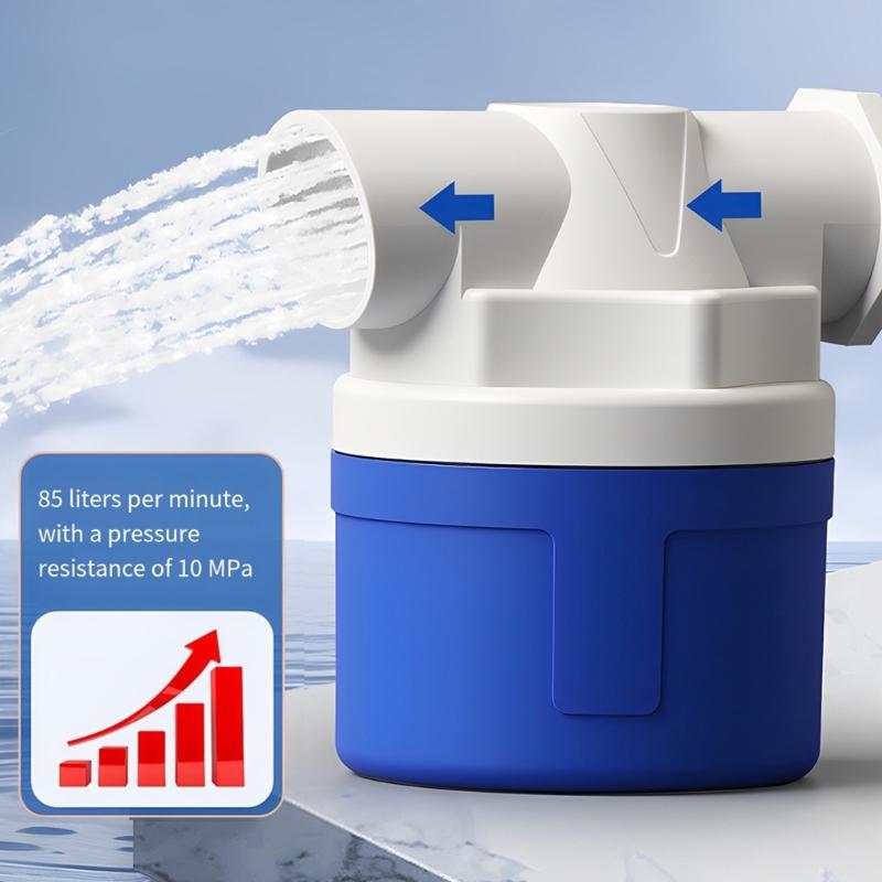 Automatic Water Level Control Valves Float Ball Valves Leak Proof Design with Silicone Seal Quick Fixing for Water Tank