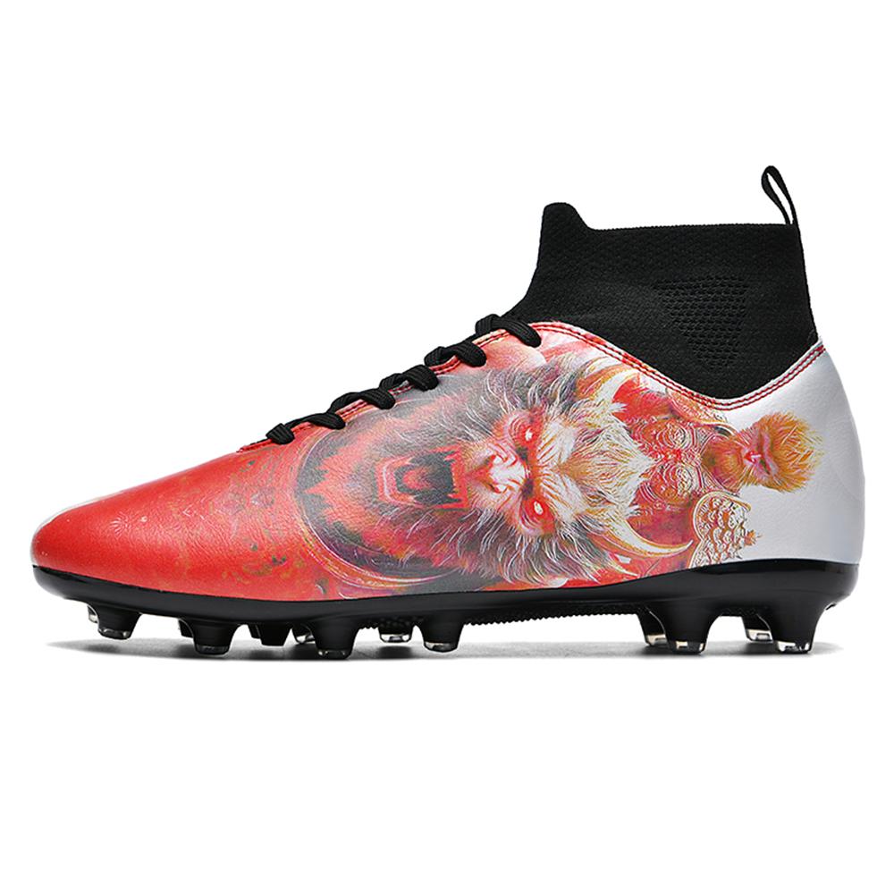 

Оригинальные мужские футбольные бутсы MYTH TF/FG черного цвета для тренировок по мини-футболу на траве, детские футбольные бутсы для детей 45