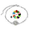 New Aromatherapy Locket Bracelet 12mm Essential Oil Diffuser Perfume Bangles Tree of Life High Quality Stainless Steel Jewelry