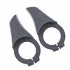 2PCS Ergonomic Bicycle Handlebar Thumb Rest Fiber Mini Bike Rests Grip Bar  for Road Bike