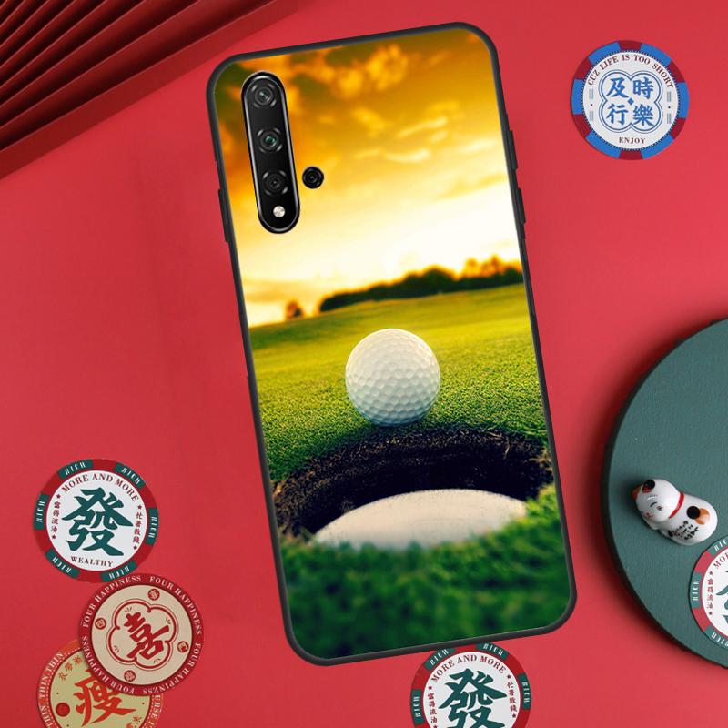 Golf Course Field For Huawei Nova 11 Pro 9 10 SE Y60 Y70 Y90 Y61 Y91 Y72 Y73 12i 11i 8i P20 P30 P40 Lite Case
