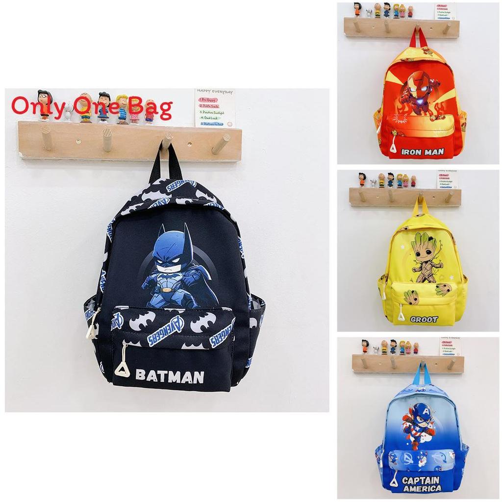 Childrens Cartoon Nylon School Backpack With Ergonomic Straps For Toddler Learning