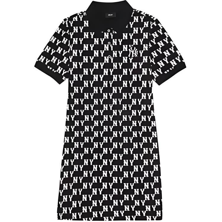 MLB Short Sleeved Dress Women's Black 3FOPM0233-50BKS