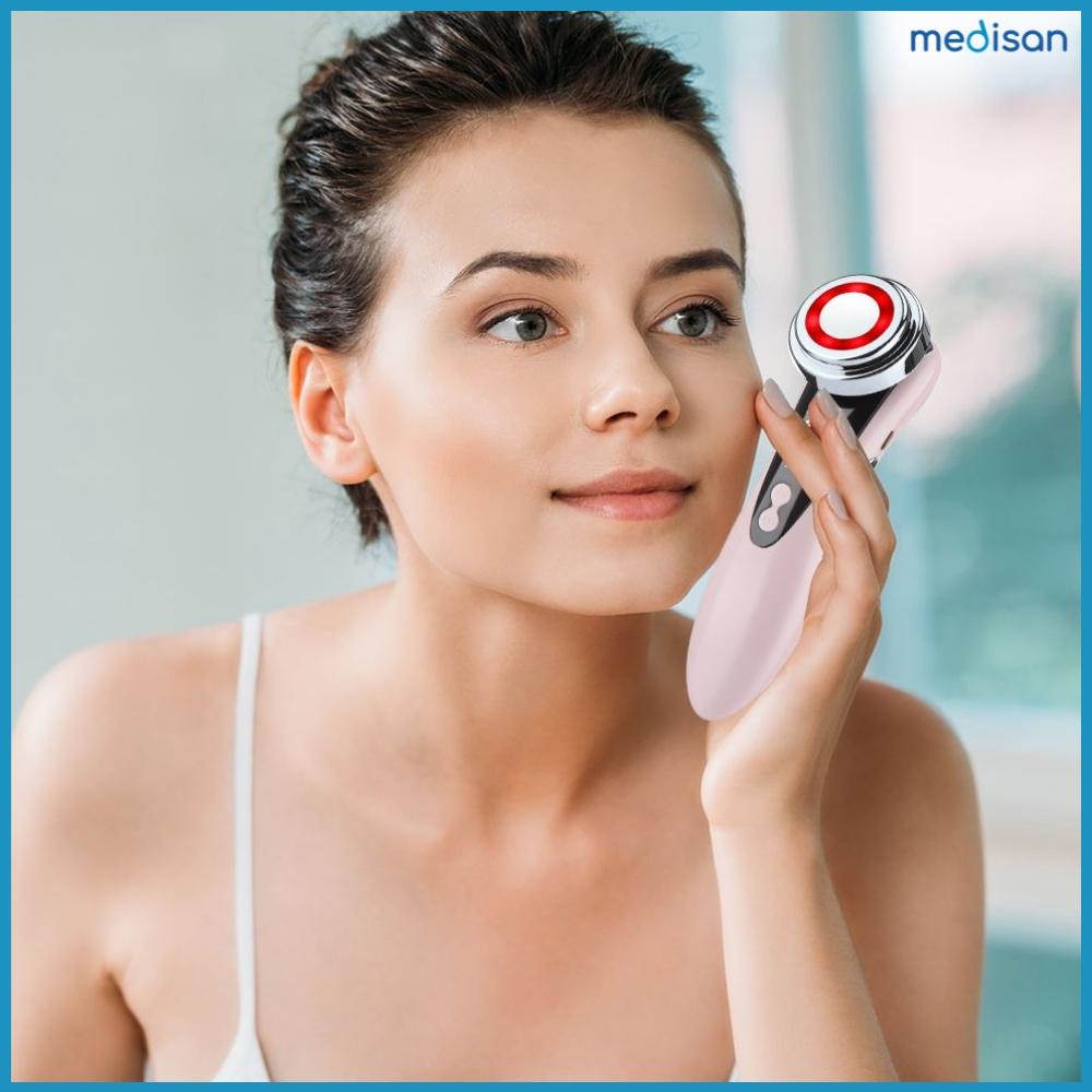 Facial massager mesotherapy device 4 in 1 rejuvenation ems wrinkles lift