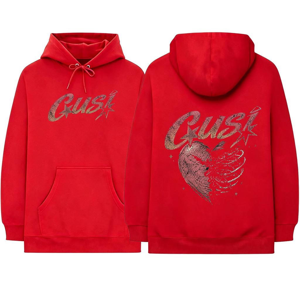 Omar Courtz Heart Tour 2026 Merch Hoodies Unisex Clothing Fashion Casual Pullover Oversized Long Sleeve Sweatshirt Streetwear