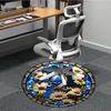 1pc Stained Glass Jay Carpet for Office, Non-slip, Soft and Durable Office Rug, Perfect for Office yy260128094