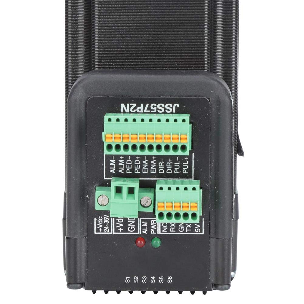 NEMA 23 Stepper Digital Stepper Servomotor med Digital Signalbehandling Integrert Steppermotor for Tekstilmotor, 24-48V Brikke, Lukket Krets CNC,