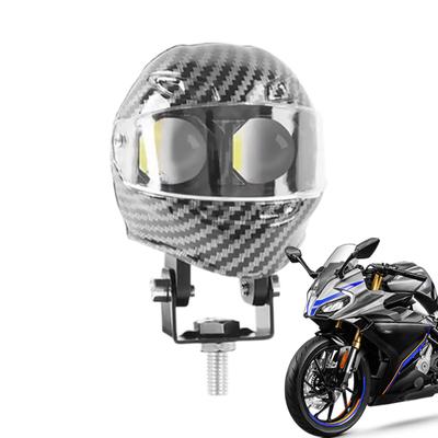 1pc Helmet-shape Motorcycle Fog Light Helmet-Style LED Motorcycle Auxiliary Light 12V-80V 3000-6500K Motorbike Driving Spotlight