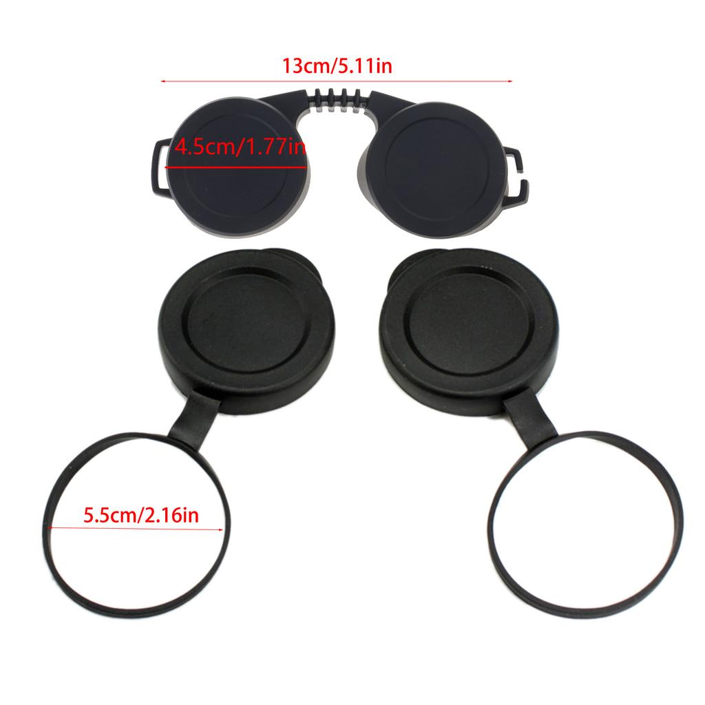 1Set Silicone Dust Covers For Telescope Eyepieces 42-45mm Diameter 52-55MM Objective Lens Caps Eyepiece Dust Cover