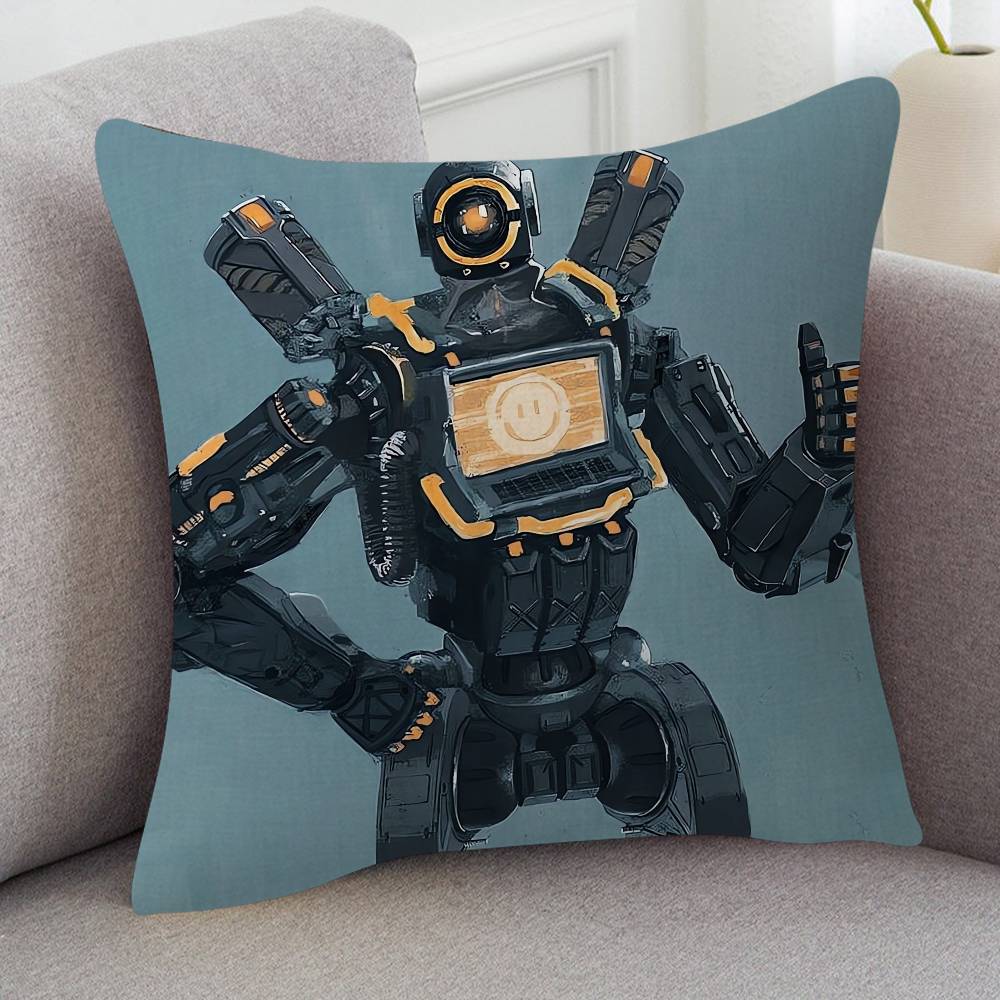 Game Apex Legends Cute Cartoon L Game Cushion Cover Pillowcase Upholstery Sofa Throw Pillow Home Decor Pillowcas