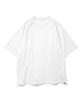 GORDON MILLER Men's Short Sleeve Stand Up T-Shirt, White, Size L, 32606