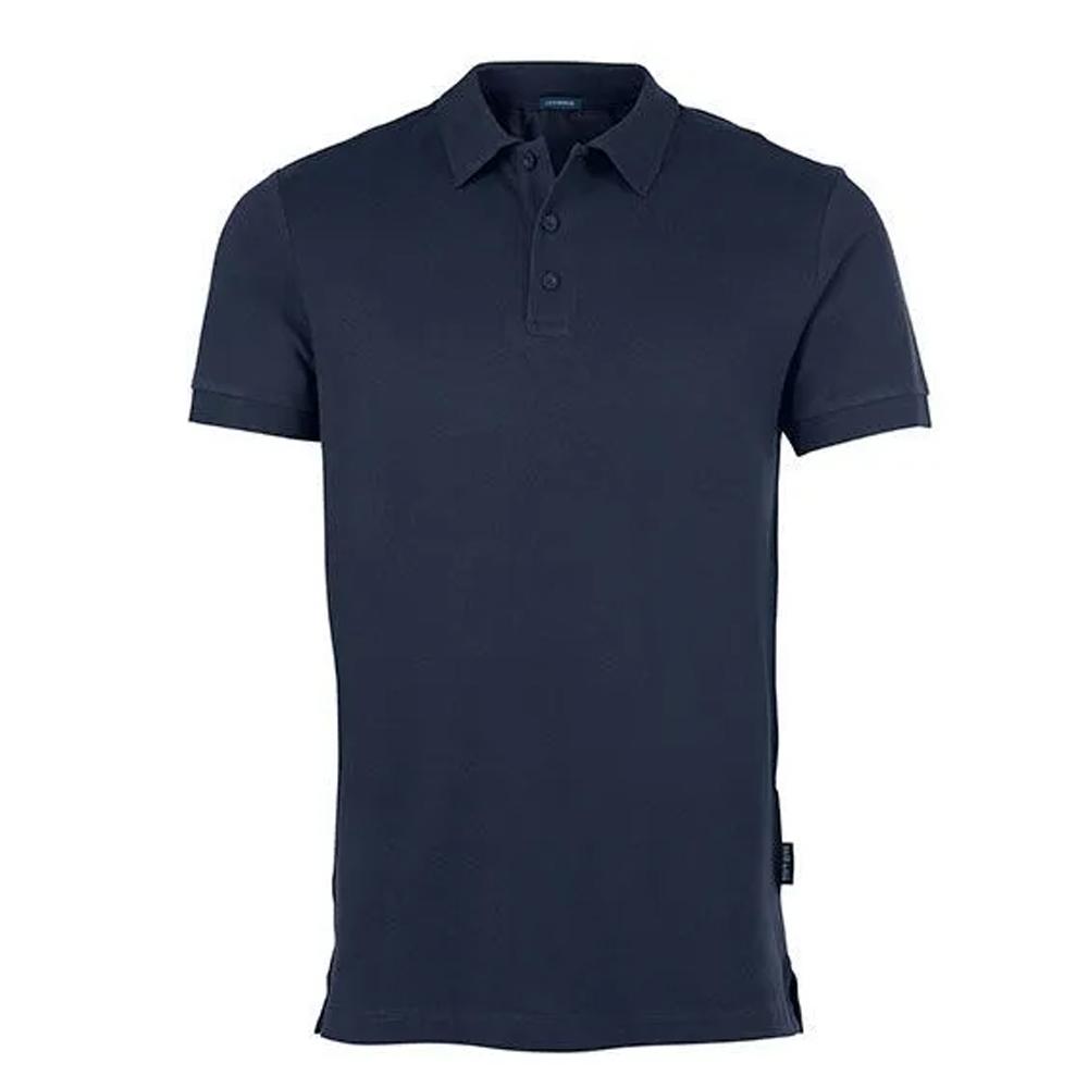 HRM Mens Luxury Stretch Polo Shirt