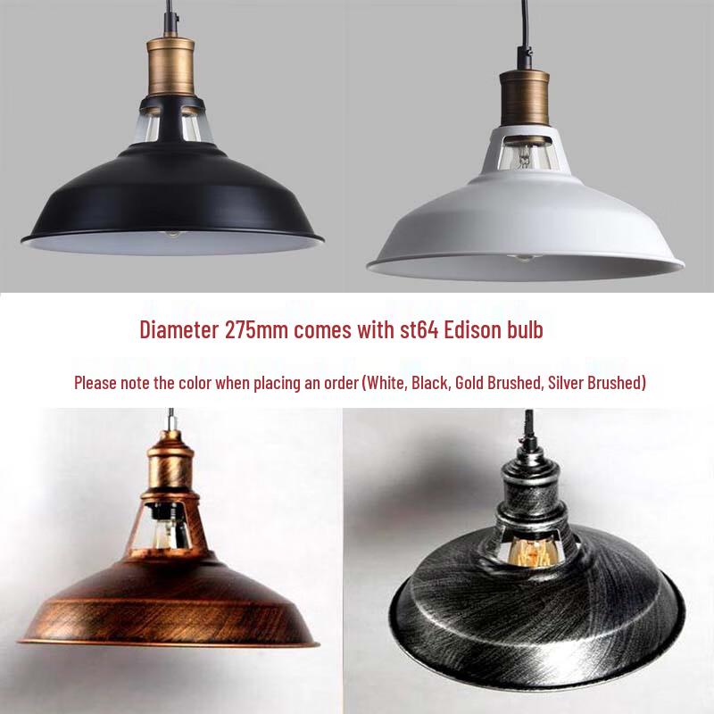 UOSU Commercial Industrial Style Pendant Lamp