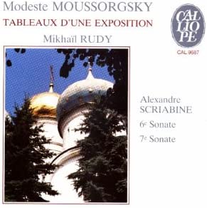 CD MOUSSORGSKY; SCRIABINE - Pictures at An Exhibition  CAL9687 France Classical Used