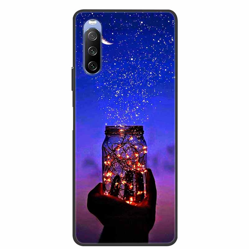 For Sony Xperia 10 IV Cases Soft TPU Silicone Cat Animal Phone Covers For Sony Xperia 1 IV Back Cases Funda for Xperia10IV 6.0''