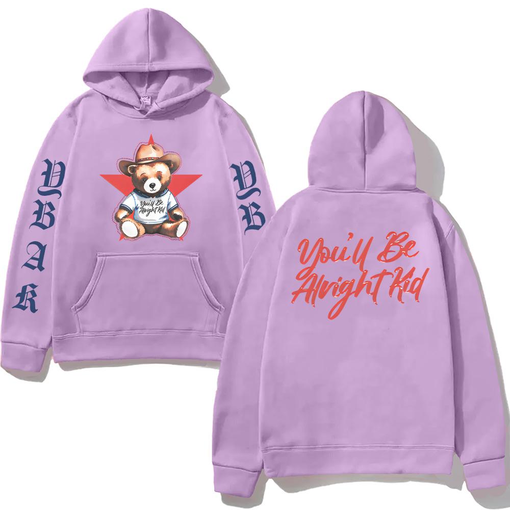TEDDY HOODIE Alex Warren New Style Fashion Women/men Sweatshirts Aesthetic Hoody 2025 Singer's Same Style High Quality Tee