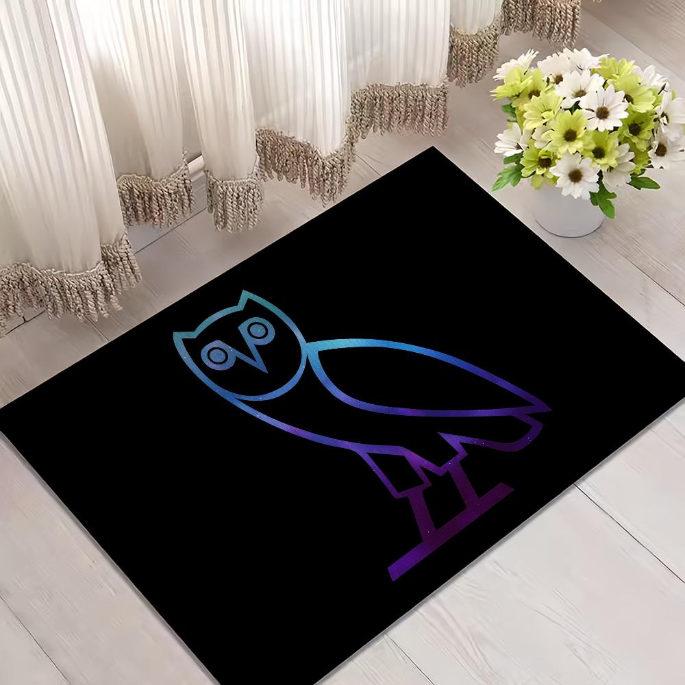 

Drake O-OVO o-Owl Door Mat Welcome Entrance Balcony Bathroom Floor Non-slip Rug Bedroom Carpet Home Decoration 40x60cm