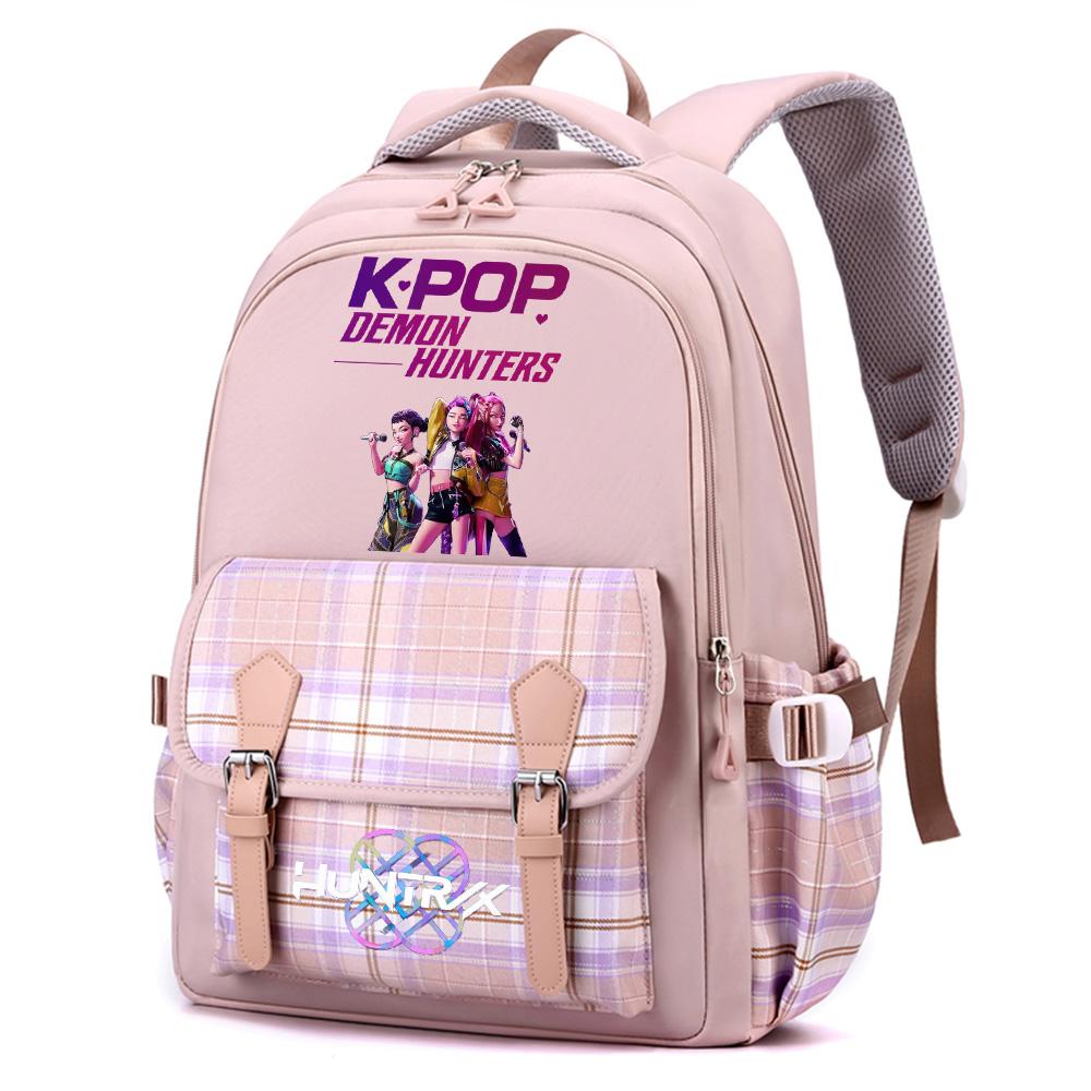 Neuer Anime Cartoon K-Pop Bedruckter Rucksack mit großer Kapazität für Teenager Schüler Mädchen Junge Schultasche Buchtasche Damen Wasserdichte Reisetasche Mochila Kindergeschenk