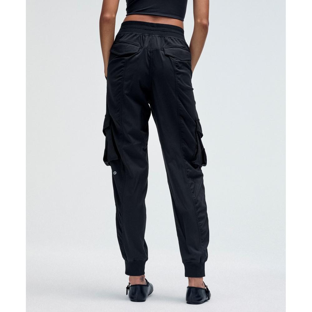 Lululemon Dance Studio Relaxed Fit Mid Rise Cargo Jogger Black