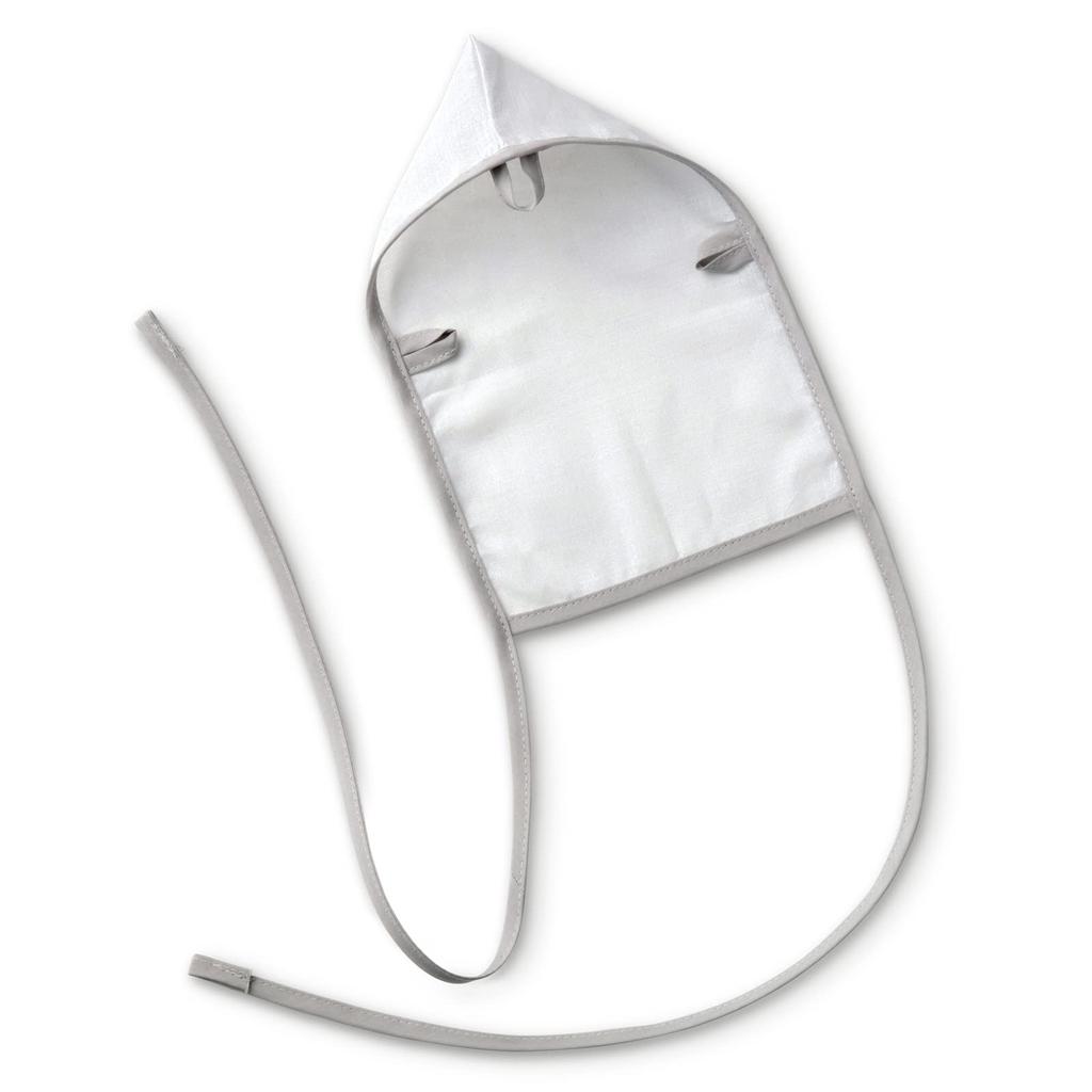 Daiya Iron Patch Utěrka pro prevenci Obal ukazuje teplo Dobré žehlení Vyrobeno v bílé Šířka 15 cm x Výška 22 cm Látka, Žehlení, Leskne, Neobléká,