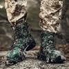 Men Desert Boots Men Casual Camouflage Outdoor Short Combat Boots Anti Slip Large Size Hiking Shoes