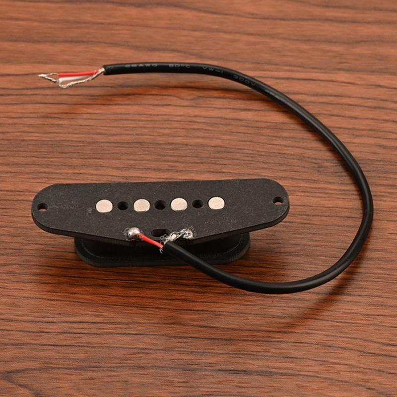 4-String Single Coil GMB520 Bass Guitar Pickup Black Easy To Install for Guitar Lovers Beginner Players Learners Bands