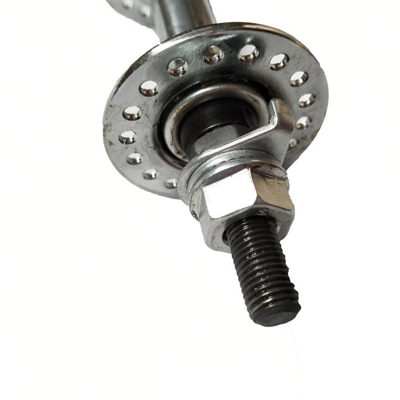 28/36Holes Bike Bicycle Front Rear Hub For Band Brake Screw Thread Freewheel Axle Iron Hubs Bicycle Accessories Parts