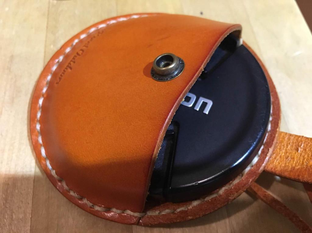 Roost Outdoors Genuine Leather Camera Lens Cap Genuine SLR Lens Cap Strap Compatible with 52mm and 72mm Lenses Holder, Lid, Leather, Cover, Case,