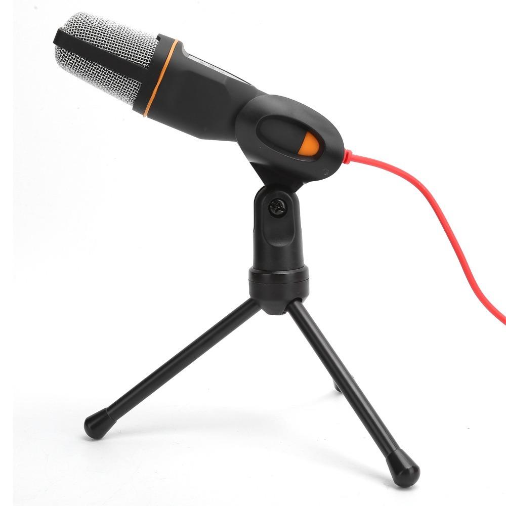 With Desktop Adjustable Tripod Condenser Microphone Omnidirectional Microphone  for Karaoke