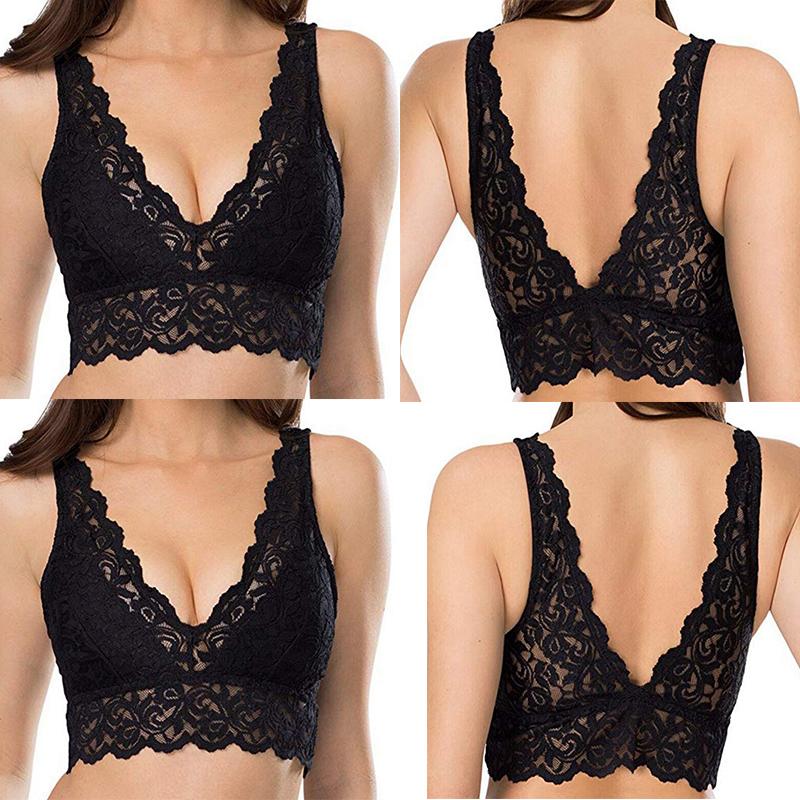 Sexy Bra Temptation See-through Vest Lace Lingerie