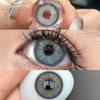 Eyeshare 1 Paar neue ALPS Kontaktlinsen für die Augen Farblinsen Schwarz Blau Pupillen Kontaktlinsen 14,5 mm