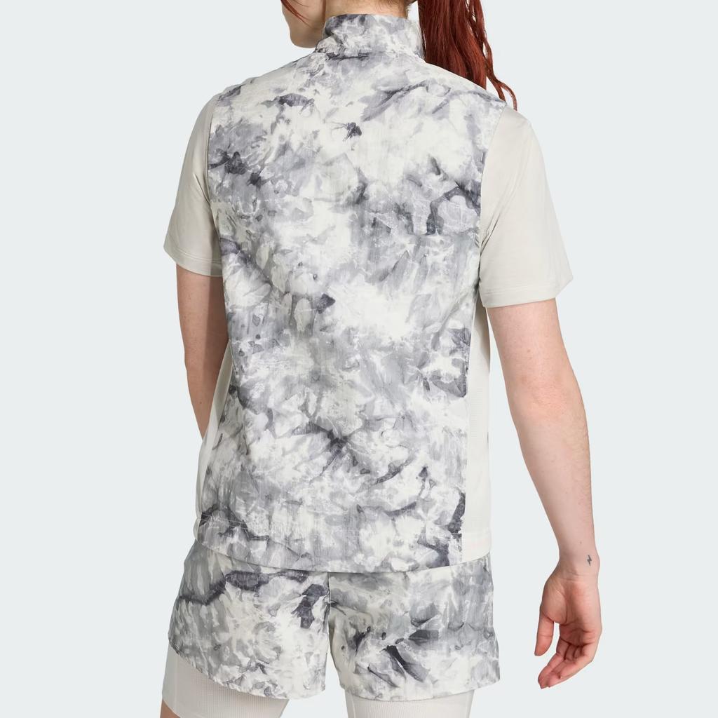 Adidas Own The Run Cool Dry Moisture-Wicking Slim Fit Zip-Up Sports Tank Top Women Tops JL8726