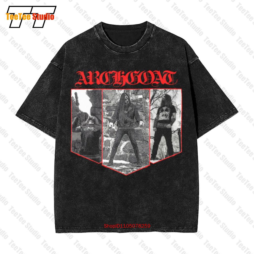 Archgoat The Luciferian Crown Large Vintage Oversized TShirt WJ S