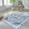 Tapis de Zone Bohème Imprimé Ethnique Tapis Turc Vintage Lavable Tapis de Salon Traditionnel Cour Ottomane Paillasson Décoration d'Intérieur