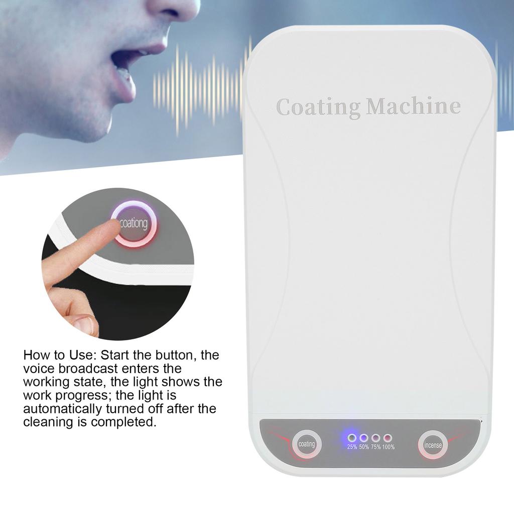 Reinigungsmaschine Sprachansage Klein Tragbar für Zuhause Unterwäsche UV-Reinigungsgerät